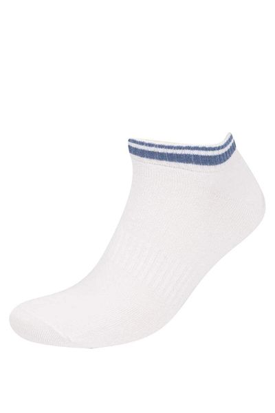 DeFacto New Season Men's 3-Piece Cotton Booties Socks