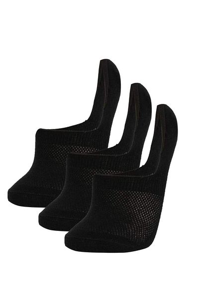 DeFacto New Season Women's 3-Piece Ballerina Socks