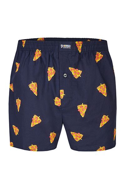 Happy Shorts Herren Web-Boxershorts - Amerikanische Boxershorts
