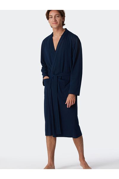 Schiesser Bademantel Şık Kimono