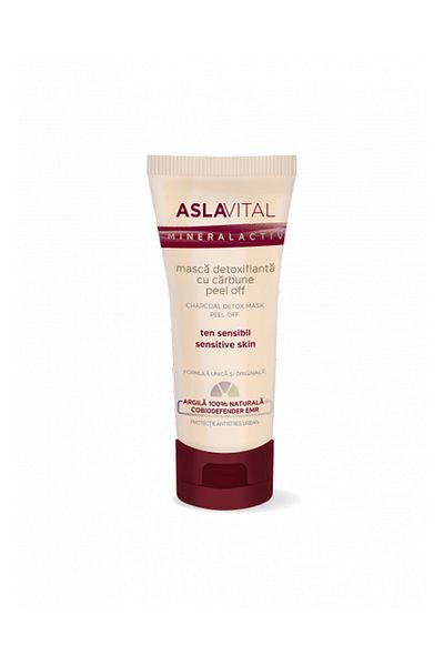 GEROVITAL ASLAVITAL MASCA DETOXIFIANTA CU CARBUNE 100ml