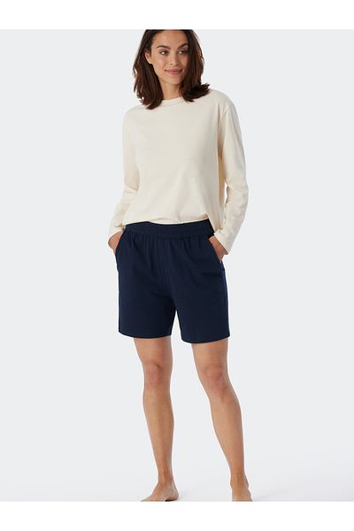 Schiesser Pyjamahose Mix & Relax Kurz Schlaf-hose Schlaf-hose Pyjama Schlafmode