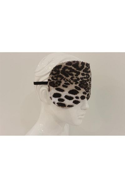 Ender Home 2 Pack Leopard & Zebra Towel Anti-Light Eye Patch