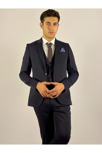 ZENELLİ Mixed Vest Suit