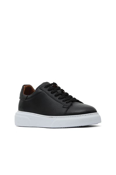 Bueno Shoes Pantofi sport pentru bărbați Black Flotter/alb 32ma101
