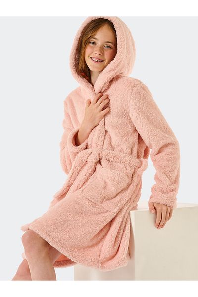 Schiesser Bademantel Teddy Polar