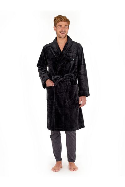 HOM Bademantel Nice Robe Bade-mantel Sauna Morgen-mantel Lounge