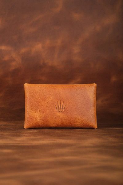 WATCHOFROYAL Yellow Genuine Leather Securevault - Clot Wallet Card Holder