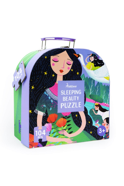 Floopy Puzzle in Valiza cu Maner, Frumoasa Adormita