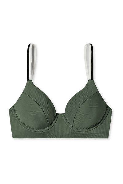 Schiesser Bügel-Bikini-Top Aqua Californian Dream