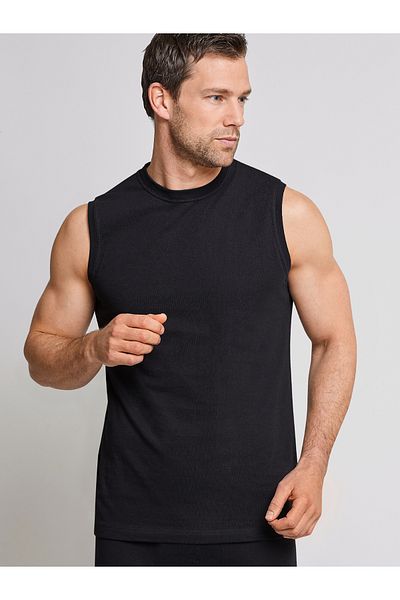 Schiesser Unterhemd Shirt 0/0 - American T-shirt Unterhemd Unterzieh-shirt Ärmellos, Tank-top Unterhemd Unterz