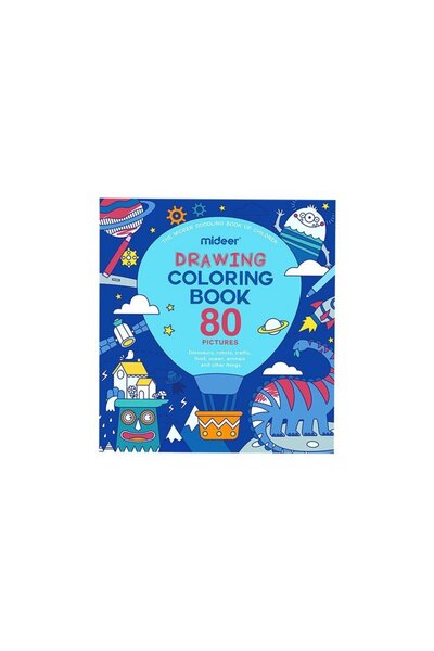 Floopy Carte de colorat pentru baieti, MiDeer Toys