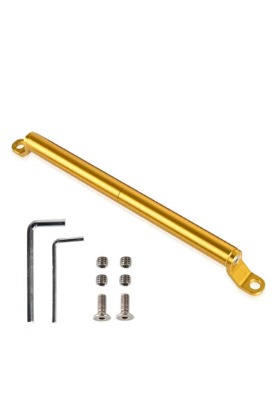 merpa Motosiklet Gidon Dengeleyici Bar Ayarlanabilir Uzunluk SARI RENK