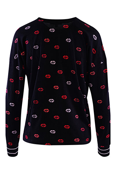 PJ Salvage Pyjamaoberteil BE MINE Schlaf-Oberteil Pyjama-Oberteil Top