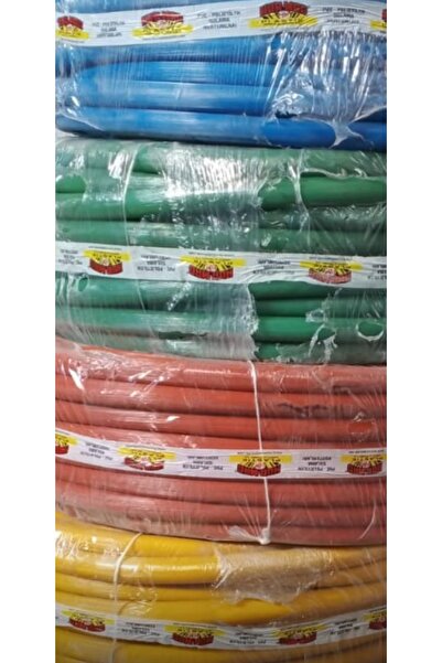 ÖZBALBAN Mat Silikonlu Pvc 1" ( inç) (Bir Parmak) Bahçe Hortumu Sulama Hortum...