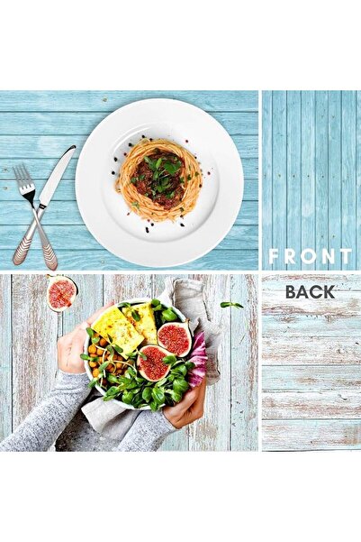 Tianya Ürün , Yemek , Reklam vb. Çekimleri için 57x87cm Çift Taraflı Backdrop Fotograf Zemini Fonu No.1