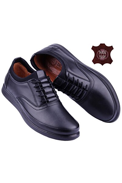 DETECTOR Vnitřní vnější pravá kůže ultralehká ortopedická neformální pánská obuv