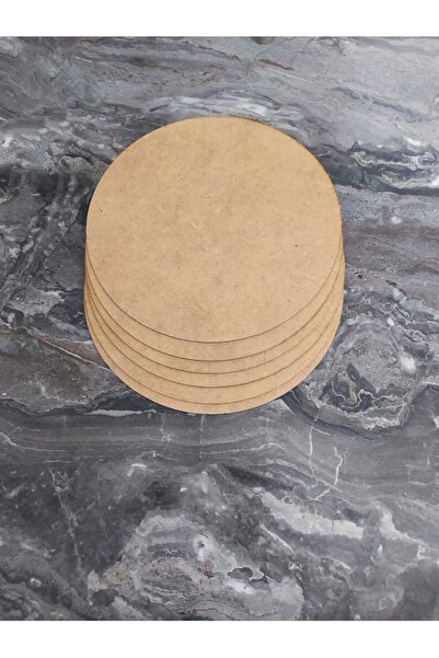 YUVA 30 Cm 1 Adet Naturel Ahşap Supla Tahtası Ham Mdf Ahşap (KILIFSIZ)