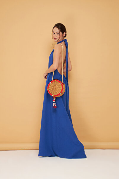 Eda Taşpınar Ολόσωμη φόρμα Muslin Back Low Cut - TEKS-00062