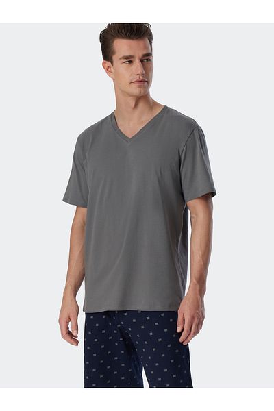 Schiesser V-Shirt Mix & Relax T-Shirt V-Shirt V-Ausschnitt