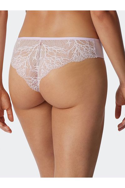 Schiesser Brasilslip Modal & Lace Slip Tanga Knapp