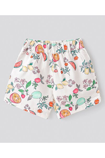 Bonfino Bonfino Vegetable All Over Printed Top & Leggings/Co/ord Set -Ivory