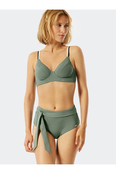 Schiesser Bikini-Hose Aqua Californian Dream Bikini-Hose Triangel Unterteil