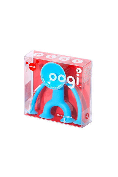 Moluk Oogi Junior albastru, Mini omuletul flexibil cu ventuze, 2-8 ani