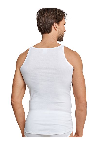 Schiesser Unterhemd Feinripp Classics Unterhemd Unterzieh-shirt Ärmellos Schulterfrei