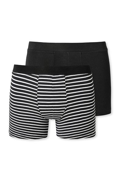 Schiesser Retroshorts 2er-pack Basic Kids Unterhose Unterwäsche Basic Klassisch