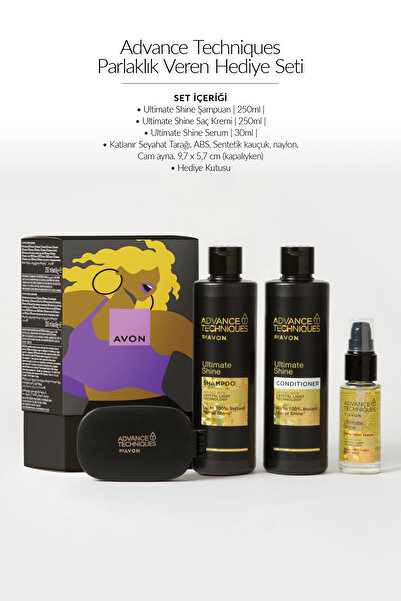 AVON Advance Techniques Parlaklık Veren Hediye Seti