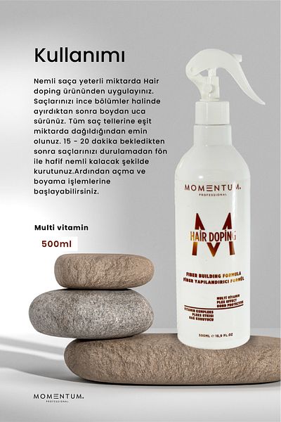 Momentum دوبينج الشعر