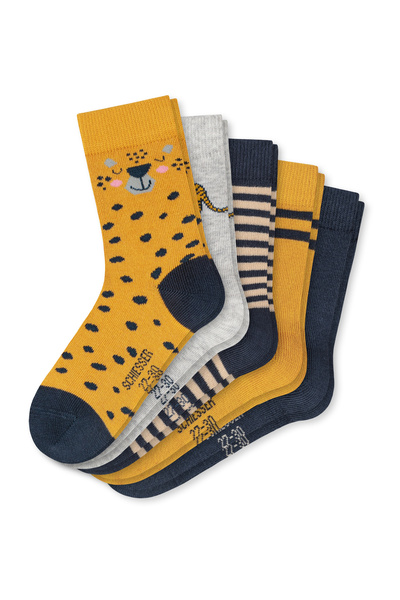 Schiesser Freizeitsocken Tiger Socken Strumpf Strümpfe Söckchen