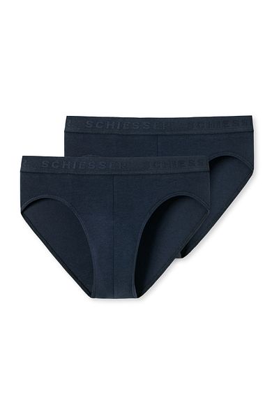 Schiesser Slips 2er-pack Basic Kids Unterhose Unterwäsche Basic Klassisch