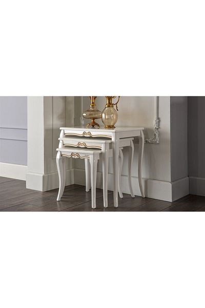 Bellona Mariana Zigon Coffee Tables, Set of 3 Pieces