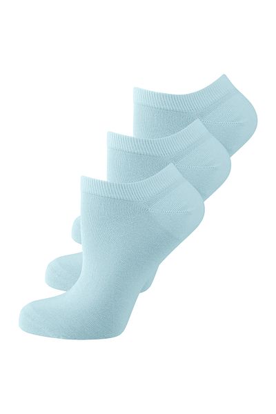 Elbeo Bio Sneaker 3er-Pack Bio-Baumwoll-Sneakersocken Füsslinge Füßlinge Nr