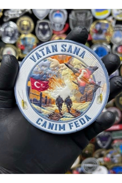 KUBİLAY ASKERİ MALZEME VATAN SANA CANIM FEDA ARMA PEÇ CIRTLI