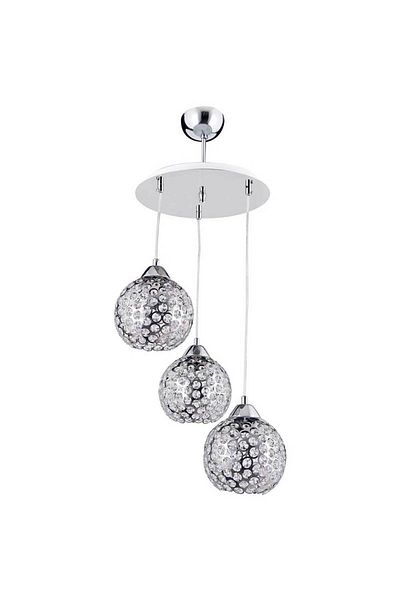 Homelux Pendul Andrea 3 Brate 11283, 3xe27, 30x80 Cm, 60 W, Crom