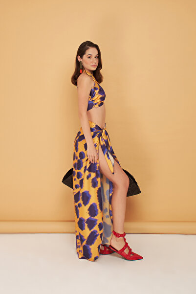 Eda Taşpınar TEKS-00065 Σετ Pareo με λαιμόκοψη