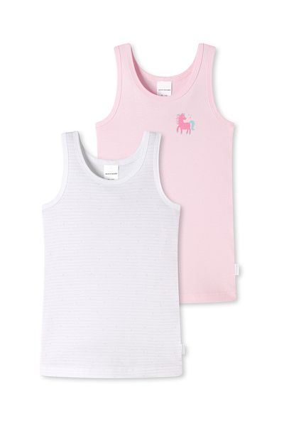Schiesser Unterhemden 2er-Pack Basic Kids