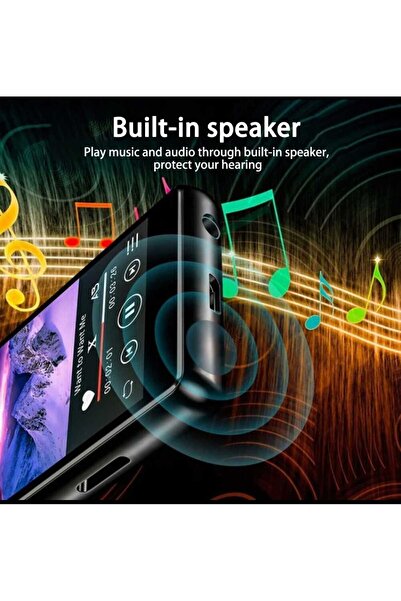 Tastech Dokunmatik Ekranlı Bluetooth Lu Mp3 Mp4 Player Dahili Hoparlör Müzik Çalar 4gb Hafızalı Mp Player