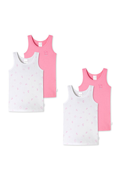 Schiesser Unterhemd Allday Basic Unterhemd Unterzieh-Shirt Ärmellos Schulterfrei