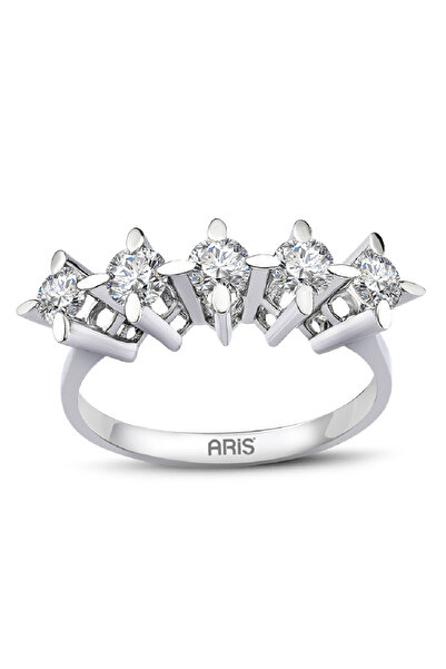 Ariş 0.25 Karat Pırlanta Beştaş Yüzük