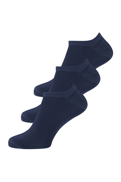 Elbeo Bio Sneaker 3er-Pack Bio-Baumwoll-Sneakersocken Füsslinge Füßlinge Nr