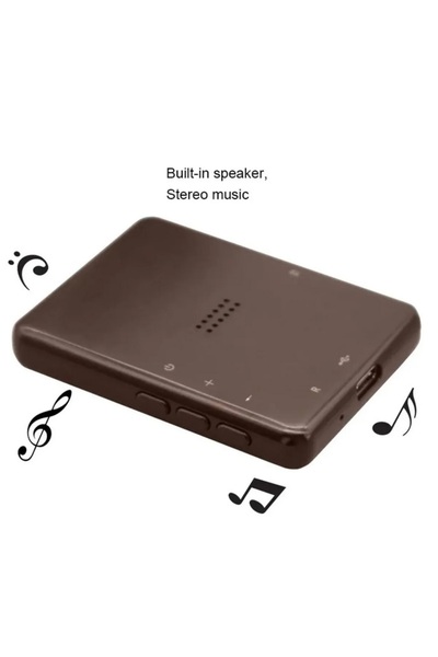 JUNGLEE Dokunmatik Ekranlı Bluetooth Lu Mp3 Mp4 Player Dahili Hoparlör Müzik Çalar 4gb Hafızalı Mp Player