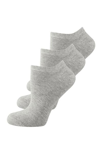 Elbeo Bio Sneaker 3er-Pack Bio-Baumwoll-Sneakersocken Füsslinge Füßlinge Nr