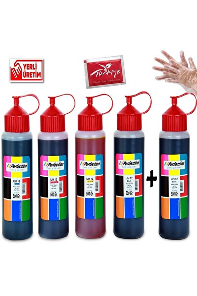 Perfection Epson L3250 L3251 Yazıcı Uyumlu Mürekkep 5x500 Ml