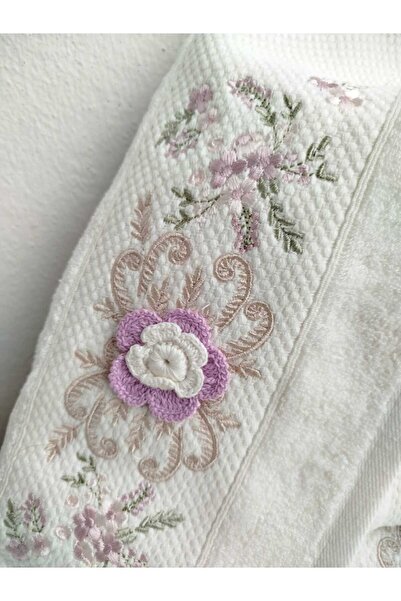 Fiesta Бамбуковий набір з 6 рушників для рук і обличчя Nergis, 50x90 см