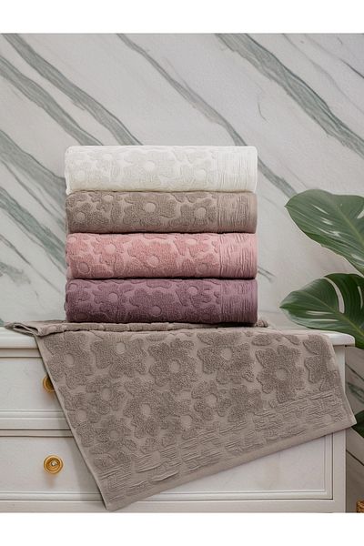 Altınbaşak Кърпи за ръце Sakura с различни шарки, 100% памук, комплект от 4