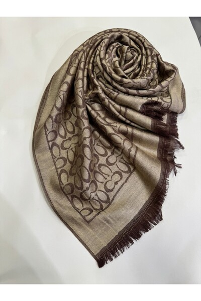 Ela Şal % 65 Kaşmir % 35 Ipek Coach Şal